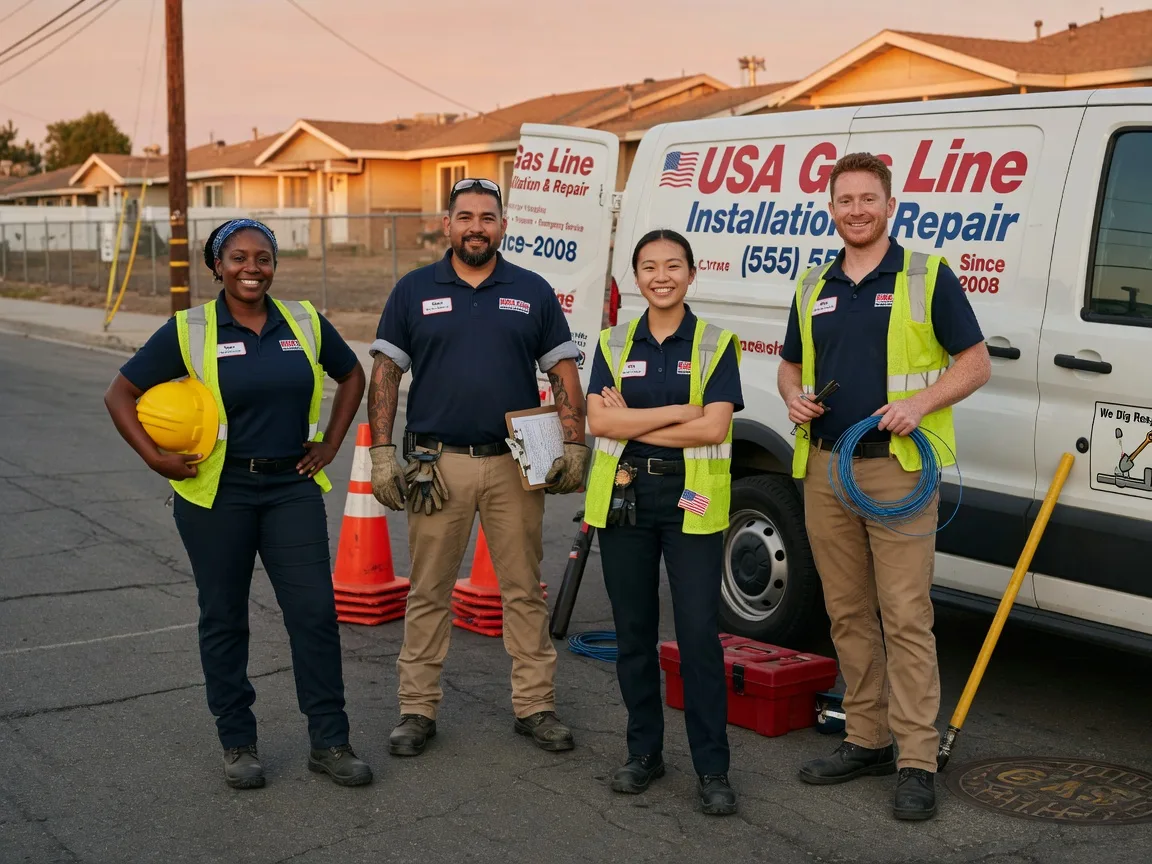 Gas Line Installation company in Broughton, IL